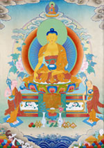 Buddha Shakyamuni Thangka Painting