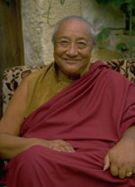 Dilgo Khyentse Rinpoche in France