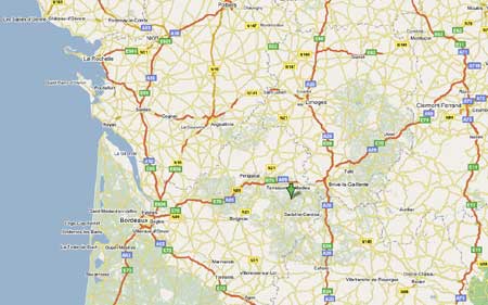 Songtsen maps - St. Leon sur Vezere, Dordogne, France